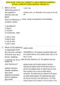 CSFA EXAM 3 WITH ALL CORRECT & 100&percnt; VERIFIED ANSWERS &vert;ACTUAL COMPLETE EXAM &vert;ALREADY GRADED A&plus;
