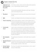 Chapter 4 Network Security &sol; score 100&percnt; &sol; 2025 update &sol; Security&plus; CISSP exam prep study guide