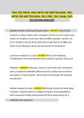 TRAUMA NURSING CORE COURSE &lpar;TNCC&rpar; WRITTEN EXAM NOTES AND QUESTIONS AND ANSWERS