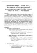 Dissertation &colon; "Dans quelle mesure les choix des personnages correspondent &agrave; une vision id&eacute;ale de la vie &quest;" - Introduction et plan d&eacute;taill&eacute;