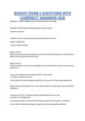 BIOS251 EXAM 2 QUESTIONS WITH &NewLine;CORRRECT ANSWERS 2026