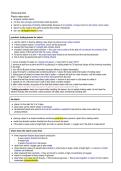 Everything you need to know for IGCSE Biology - Plants Physiology in 14 pages