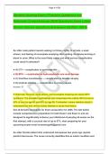 Geriatric Nursing Exam 3 Practice Questions And &NewLine;Rationale Comprehensive 2026 Questions Exam Latest &NewLine;Version Solved  Questions & Answers Verified  100 &percnt; 