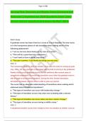 Nursing Role Transition and Reality Shock Questions And &NewLine;Rationale Comprehensive 2026 Questions Exam Latest &NewLine;Version Solved  Questions & Answers Verified  100 &percnt; 