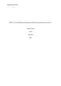 PICOT Chlorhexidine Nosocomial Infection ICU Research Paper