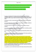 NURS 201 - Final Exam Practice Questions And Rationale &NewLine;Comprehensive 2026 Questions Exam Latest Version &NewLine;Solved  Questions & Answers Verified  100 &percnt;  
