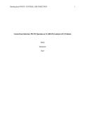 Central Line Infection PICOT Question Assignment &vert; CLABSI Prevention ICU
