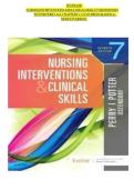 Nursing Interventions and Clinical Skills &lpar;7th Edition&rpar; &ndash; Lecture summary and study guide&NewLine;