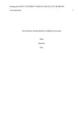 PICOT Statement Assignment &vert; Parental Vaccine Refusal & Immunization