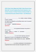 CDFA Exam Study Materials EXAM &vert;&vert; Most Recent Exam &NewLine;2026-2027 Actual Complete Real Exam Questions And &NewLine;Correct Answers &lpar;Verified Answers&rpar; Already Graded  A&plus; &NewLine;&vert; Guaranteed Success&excl;&excl; Newest Exam &vert; Just Released&excl;&excl;