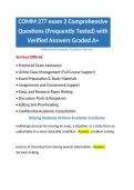 COMM 277 exam 2 Comprehensive Questions &lpar;Frequently Tested&rpar; with Verified Answers Graded A&plus;