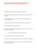 AWWA WSO Water Treatment Grades 3&4 EXAM Questions & Answers&comma; Well Elaborated &vert; Already Verified Test &vert;100&percnt; Verified solutions &vert;2026 Latest&excl;&excl;&NewLine;