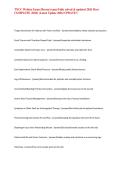 TNCC Written Exam &lpar;Recent exam&rpar; Fully solved & updated 2026 Most COMPLETE &lpar;2026&rpar; &lpar;Latest Update 2026&rpar; UPDATE&excl;&excl;&NewLine;