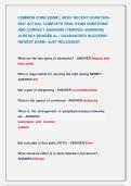 COMMON CORE EXAMS &vert;&vert; MOST RECENT EXAMS 2026 2027 