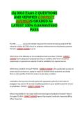 clg 0010 EXAM 2 QUESTIONS AND VERIFIED CORRECT ANSWERS GRADED A&plus; -LATEST 2026-2027- 100- GUARANTEED PASS&period;docx&NewLine;&NewLine;
