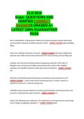 CLG 0010 EXAM QUESTIONS AND VERIFIED CORRECT ANSWERS GRADED A&plus; -LATEST 2026-2027- 100- GUARANTEED PASS&period;docx&NewLine;&NewLine;