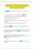 45 HOUR POST LICENSE FLORIDA STUDY GUIDE Q-BANK EXPERT VERIFIED ACTUAL QUESTIONS & ANSWERS FOR GUARANTEED PASS NEWEST UPDATE 