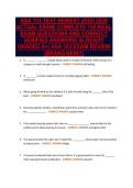 ASA 103 TEST NEWEST 2025&sol; 2026&NewLine;ACTUAL EXAM&vert; COMPLETE 150 REAL&NewLine;EXAM QUESTIONS AND CORRECT&NewLine;VERIFIED ANSWERS&sol; ALREADY&NewLine;GRADED A&plus;&vert; ASA 103 EXAM REVIEW&NewLine;&lpar;BRAND NEW&excl;&excl;&rpar;