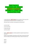 C845 Practice 4 EXAM QUESTIONS AND VERIFIED CORRECT ANSWERS GRADED A&plus; -LATEST 2026-2027- 100- GUARANTEED PASS&period;docx&NewLine;&NewLine;