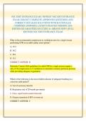 NSC EMT ENTRANCE EXAM &sol; NEWEST NSC EMT ENTRANCE &NewLine;EXAM 2026&sol;2027 COMPLETE APPROVED QUESTIONS AND &NewLine;CORRECT DETAILED SOLUTIONS WITH RATIONALES &NewLine;&lpar;VERIFIED ANSWERS&rpar; LATEST UPDATED VERSION 2026 &NewLine;EDITION &vert;GUARANTEED SUCCESS A&plus; &lpar;BRAND NEW&excl;&rpar; &vert;FULL REVISED NSC 