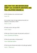 AMLS POST TEST 3RD EDITION EXAM &NewLine;SCRIPT 2026 ACCURATE QUESTIONS AND &NewLine;FULL SOLUTIONS GRADED A&plus;
