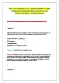 WELLCARE ACT MASTERY EXAM &ndash; BROKER QuESTiOnS 1-50 WiTh&NewLine;AnSWERS And dETAiLEd RATiOnALES &sol;gRAdEd A&plus;&sol;2026&NewLine;updATE&sol;100&percnt; CORRECT &sol;inSTAnT dOWnLOAd 