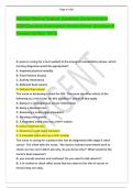 NSG233 Medical Surgical  Questions Comprehensive &NewLine;2026 Questions Exam Latest Version Solved  Questions & &NewLine;Answers Verified  100 &percnt;  
