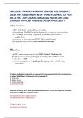 CRITICAL THINKING REASON AND EVIDENCE &lpar;WGU D265&rpar; OBJECTIVE ASSESSMENT EVERYTHING YOU NEED TO PASS OBJECTIVE ASSESSMENT ACTUAL EXAM QUESTIONS AND CORRECT DETAILED ANSWERS ALREADY GRADED A&plus;