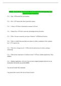 DBMS - DATABASE MANAGEMENT SYSTEM EXAM Questions and Answers Latest Graded A&plus;