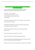 DBMS - DATABASE MANAGEMENT SYSTEM EXAM Questions and Answers Latest Graded A&plus;