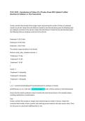 INTRODUCTION TO PYTHON &lpar;WGU D335&rpar; OBJECTIVE ASSESSMENT PRACTICE EXAM UPDATED VERIFIED QUESTIONS AND SOLUTIONS A PLUS PASS GUARANTEED