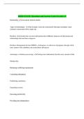 DBMS EXAM 3 Questions and Answers Latest Graded A&plus;