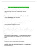 DBMS EXAM 3 Questions and Answers Latest Graded A&plus;