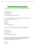 DBMS EXAM 3 Questions and Answers Latest Graded A&plus;