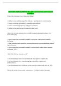 EBTM 350 - CHAPTER 8 EXAM Questions and Answers Latest Graded A&plus;