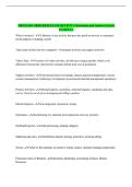 EBTM 350 - CHAPTER 8 EXAM Questions and Answers Latest Graded A&plus;