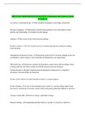 EBTM 350- MIDTERM EXAM REVIEW 1 Questions and Answers Latest Graded A&plus;