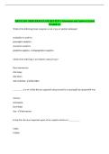 EBTM 350- MIDTERM EXAM REVIEW 1 Questions and Answers Latest Graded A&plus;