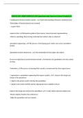 EBTM 350- MIDTERM EXAM REVIEW 1 Questions and Answers Latest Graded A&plus;