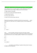 EBTM 350- MIDTERM EXAM REVIEW 1 Questions and Answers Latest Graded A&plus;