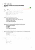Test Bank for International Accounting&comma; 6th Edition by Timothy Doupnik &vert; Chapter 1-12 &vert; All Chapters 