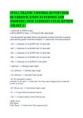 ATSSA Traffic Control Supervisor&NewLine;Re-certification Questions and&NewLine;Answers &vert; 2026 Ultimate Final Review&NewLine;&vert; Grade A&plus;