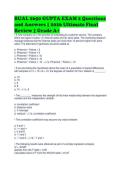 BUAL 2650 GUPTA EXAM 2 Questions&NewLine;and Answers &vert; 2026 Ultimate Final&NewLine;Review &vert; Grade A&plus;