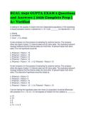 BUAL 2650 GUPTA EXAM 2 Questions&NewLine;and Answers &vert; 2026 Complete Prep &vert;&NewLine;A&plus; Verified