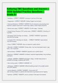 Kettering TMC Questions and Answers &vert;&NewLine;2026 Updated Practice Questions &vert;&NewLine;Grade A&plus;