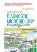 TEST BANK FOR INTRODUCTION TO DIAGNOSTIC MICROBIOLOGY FOR&NewLine;THE LABORATORY SCIENCE 2ND EDITION BY MARIA DANNESSA DELOST &vert; ISBN-13 978-1284199734 &vert; Verified Chapter's 1 - 24 &vert; Complete A&plus; Guide