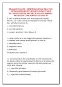 PEARSON VUE LIFE &plus; HEALTH INSURANCE PRACTICE EXAM COMPREHENSIVE EXAM QUESTIONS WITH DETAILED VERIFIED AND 100&percnt; ACCURATE ANSWERS BRAND NEW EXAM ALREADY GRADED A&plus;