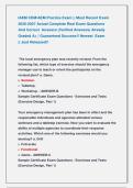 IAEM CEM&sol;AEM Practice Exams &vert;&vert; Most Recent Exams 2026-2027
