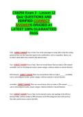 CS6250 Exam 2 - Lesson 12 Quiz QUESTIONS AND VERIFIED CORRECT ANSWERS GRADED A&plus; -LATEST 2026-2027- 100- GUARANTEED PASS&period;docx&NewLine;&NewLine;