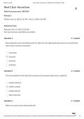 SPHE 421&vert;Week 5 Quiz- Hip and knee&vert; Questions and answers &vert; Updated Rated A&plus; &vert; 100&percnt; CORRECT &vert; American Military University